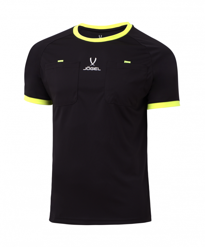 Футболка судейская JOGEL Referee tee, черный, размер L
