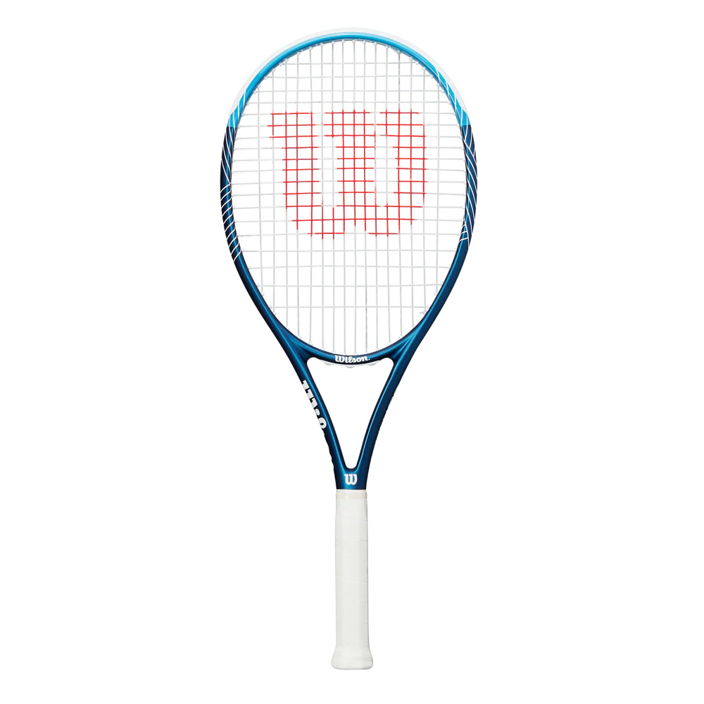 Ракетка б/т Wilson Ultra Power 105 Gr1, WR147010U1, для любит, композит, со струнами, темносин-бел