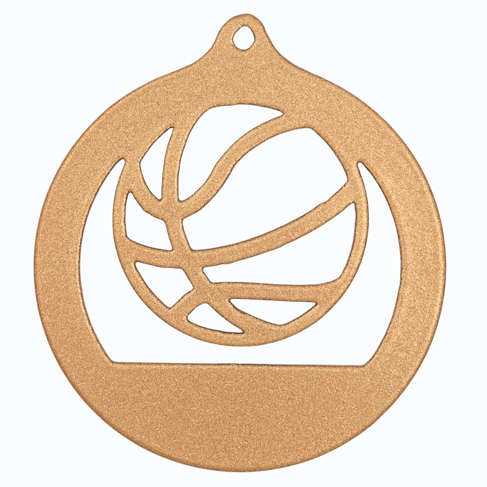 Медаль MZP 952-70/BM  баскетбол (D-70 мм, s-2 мм)