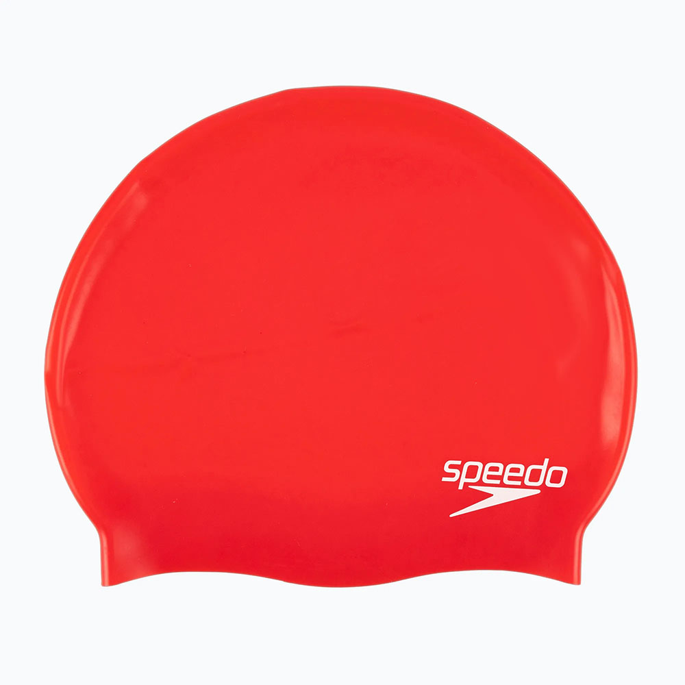 Шапочка для плав. дет. SPEEDO Plain Flat Silicone Cap Jr, дет., 8-709931959, 4 цвета в ассор,силикон