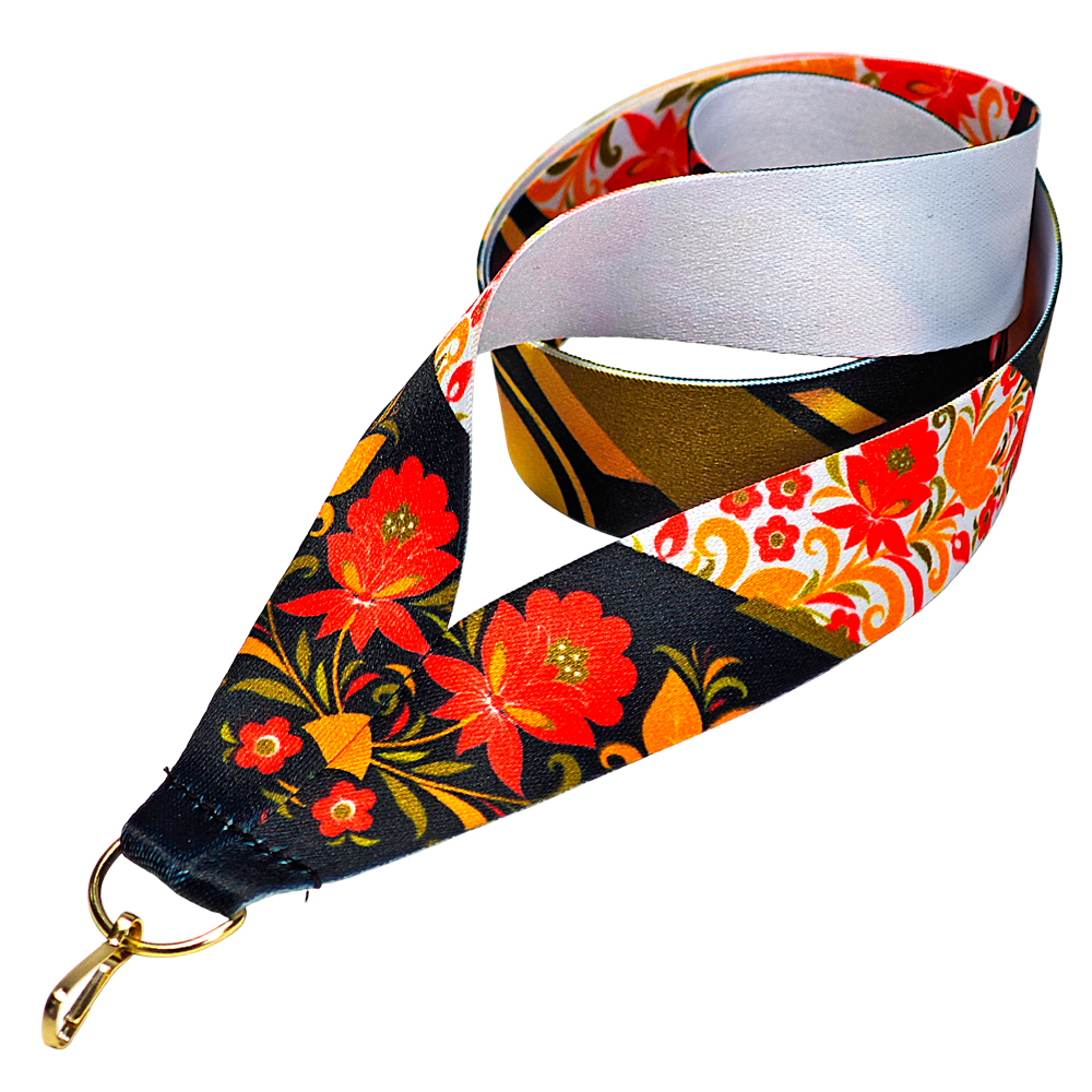 Лента для медали Русские узоры (1-сторонняя, 25 мм)