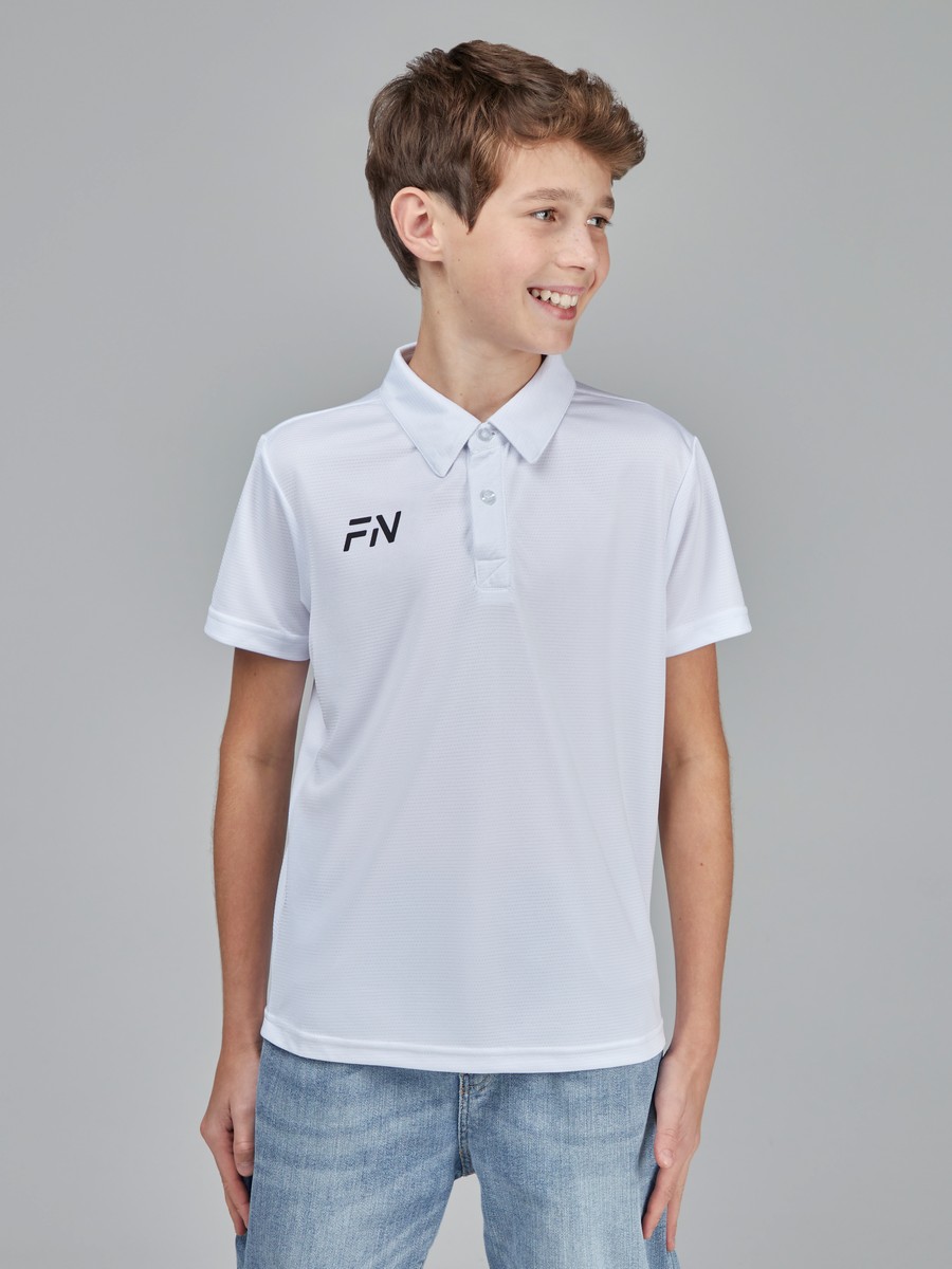 Детская футболка-поло FN Sport Polo Kid White