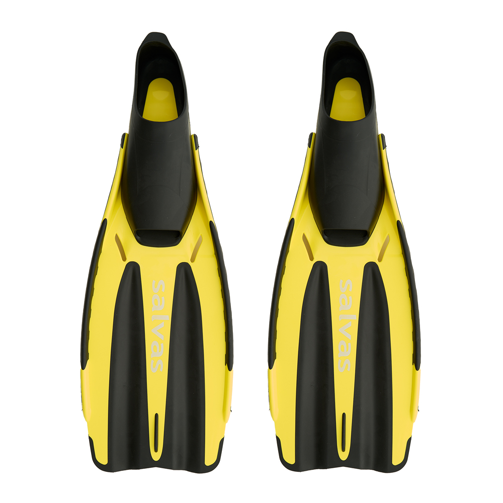 Ласты для плав. Salvas Advance Fin, BA18942G3STS, TPR и Crystalflex, р.42-43, жёлтый