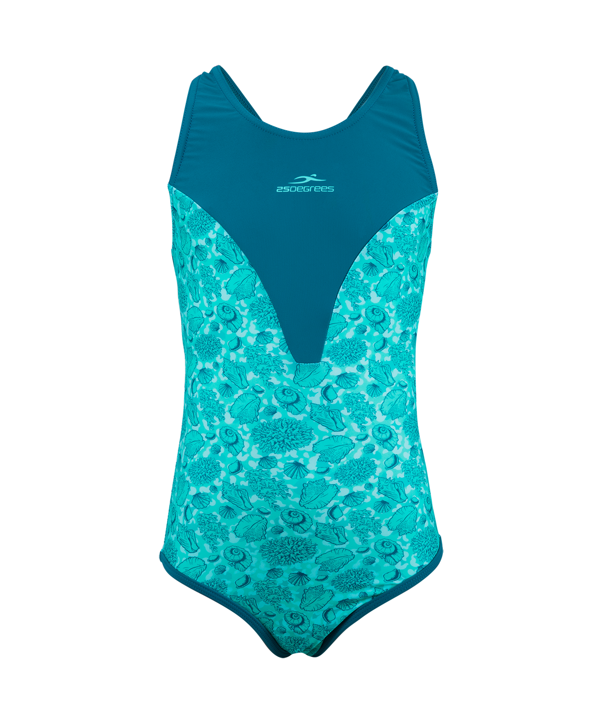 Купальник для плавания 25DEGREES Emma Aquamarine, нейлон, детский