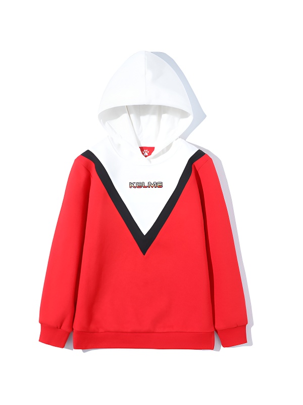 Детское худи KELME Girl's Hooded Sweatshirt Red