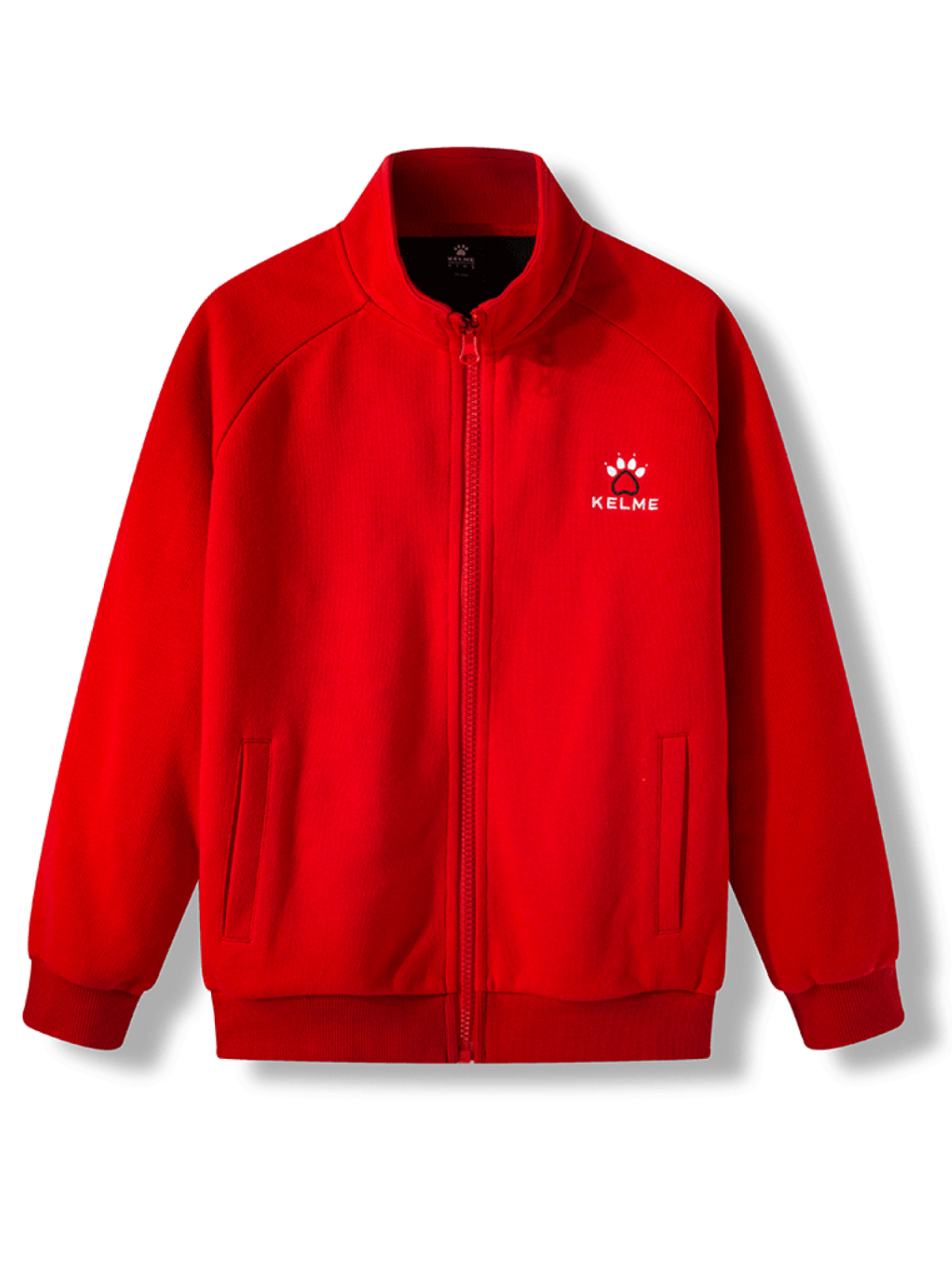 Детская олимпийка KELME Boys Cardigan Sweater Red