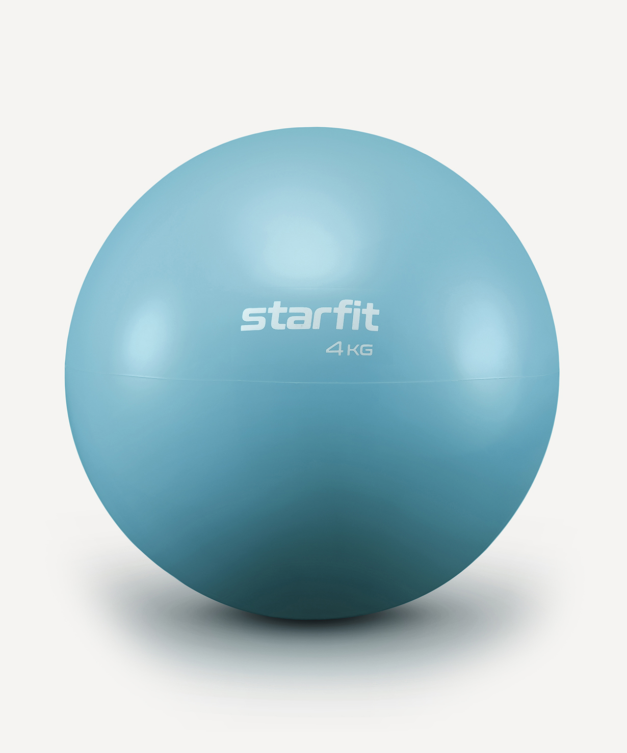 Медбол STARFIT GB-703, 4 кг, синий пастель