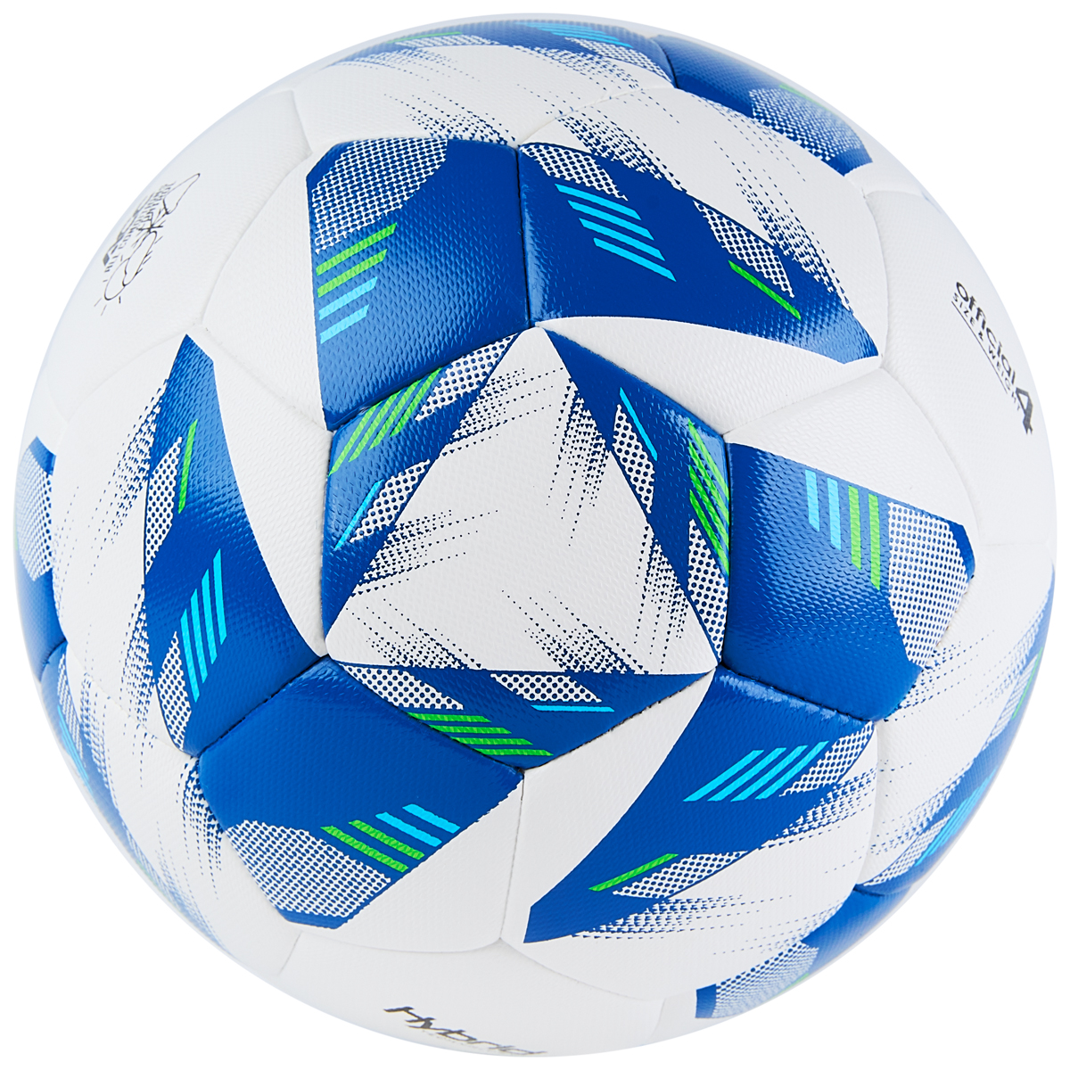 Мяч футб. VISION Mission, FV324074,р.4, FIFA Basic, PU, 32 пан, гибрид.,бело-синий