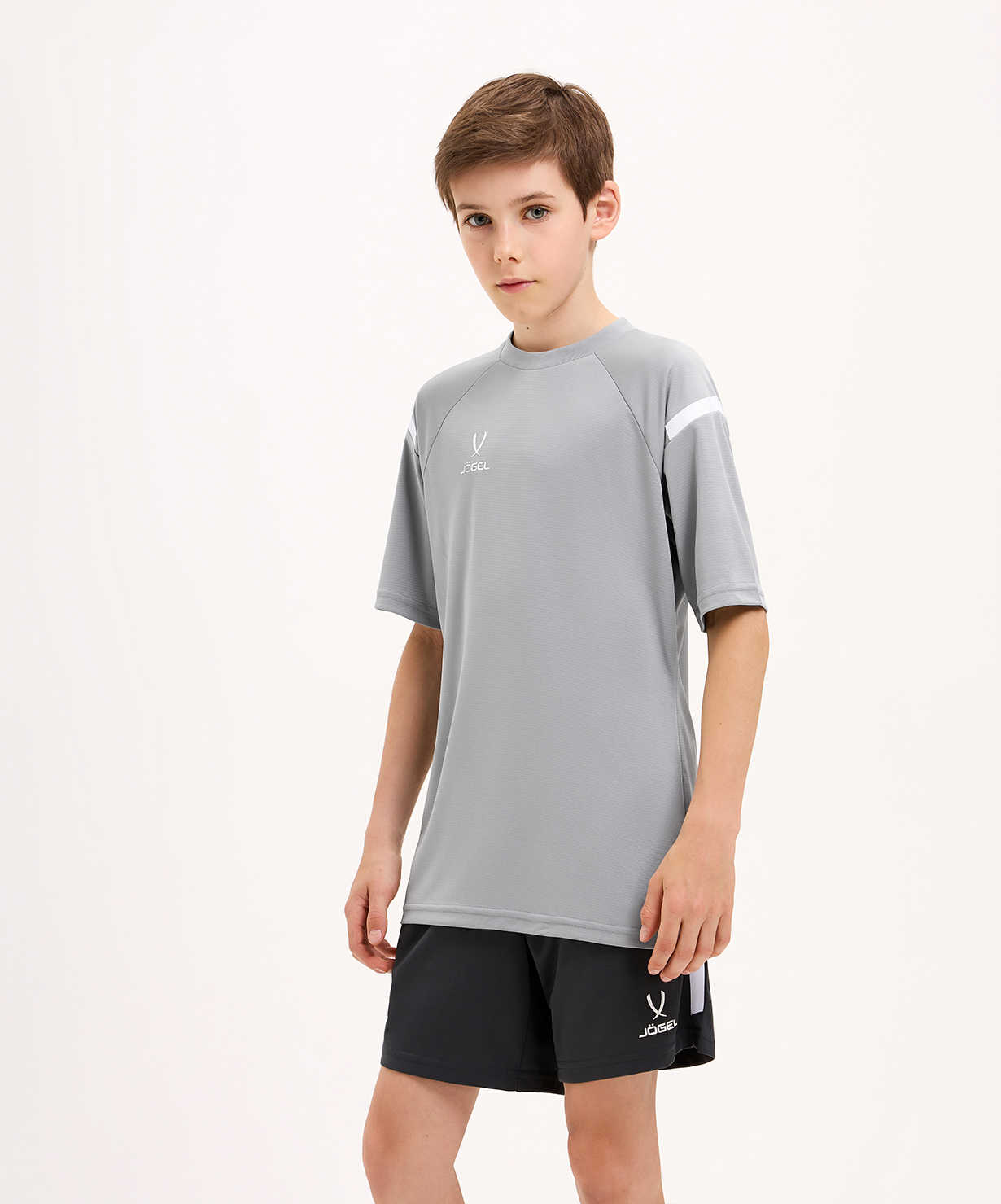 Футболка тренировочная JOGEL CAMP 2 Training Poly Tee, серый, размер L