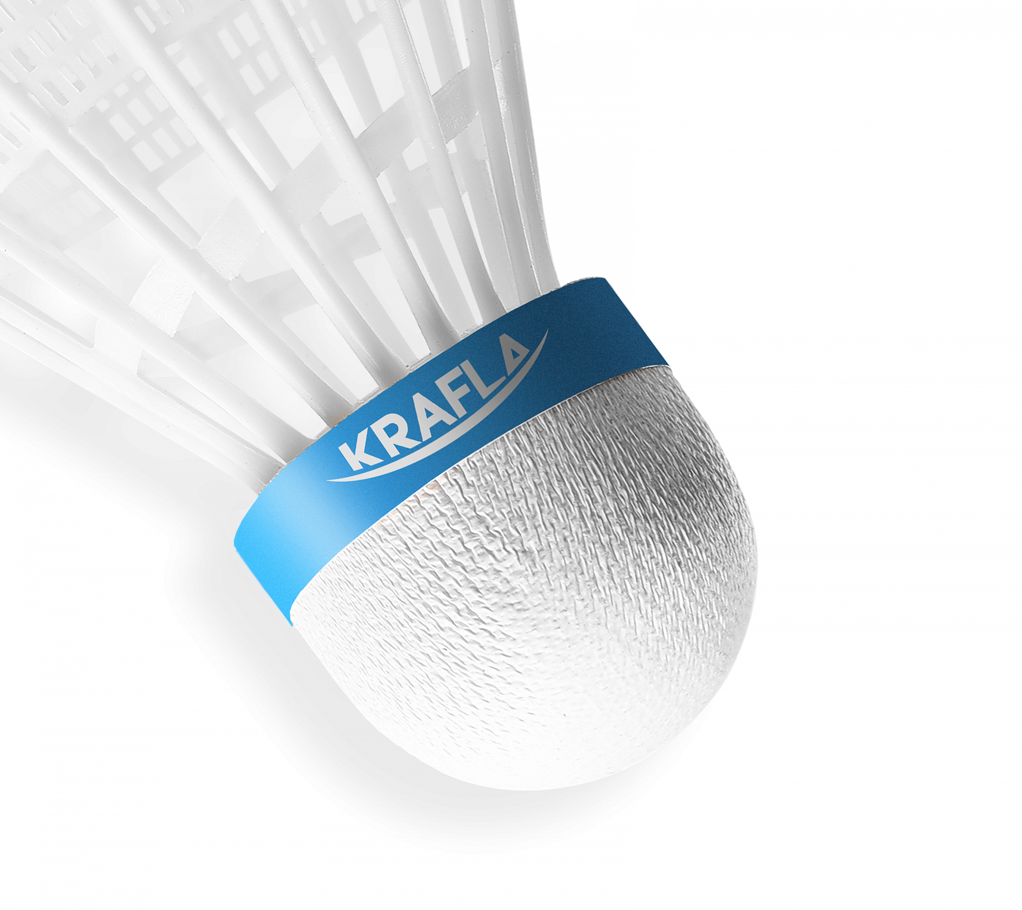 KRAFLA SH-W100 Волан для бадминтона (выписывать-отгружать строго упаковками по 5 шт/по 20 шт)