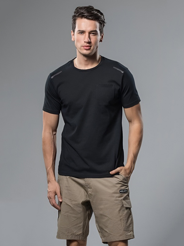 Футболка KELME Men's Short Sleeve T-Shirt Black