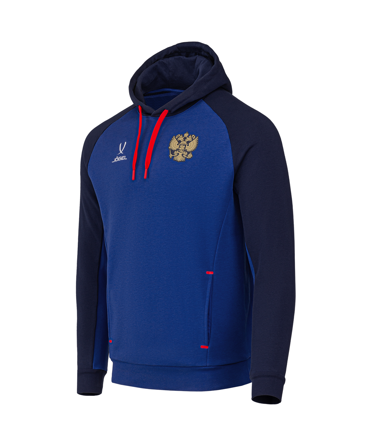 Худи JOGEL NATIONAL Cotton Hoodie, темно-синий