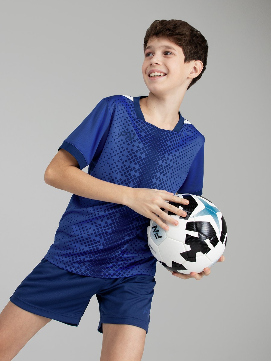 Детская футбольная форма FN Football Set Kid Kid (Blue/Dark Blue)