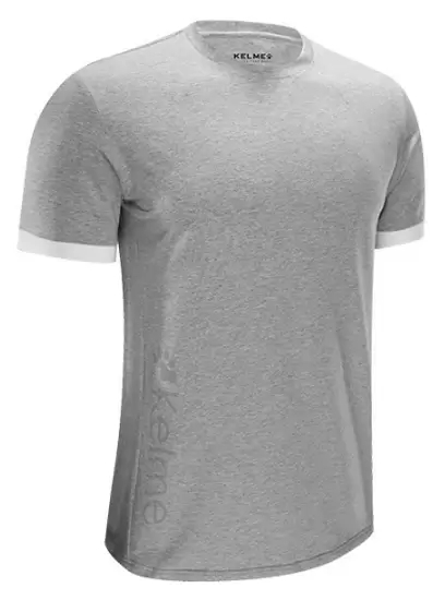 Футболка KELME Men's Short Sleeve T-Shirt Grey