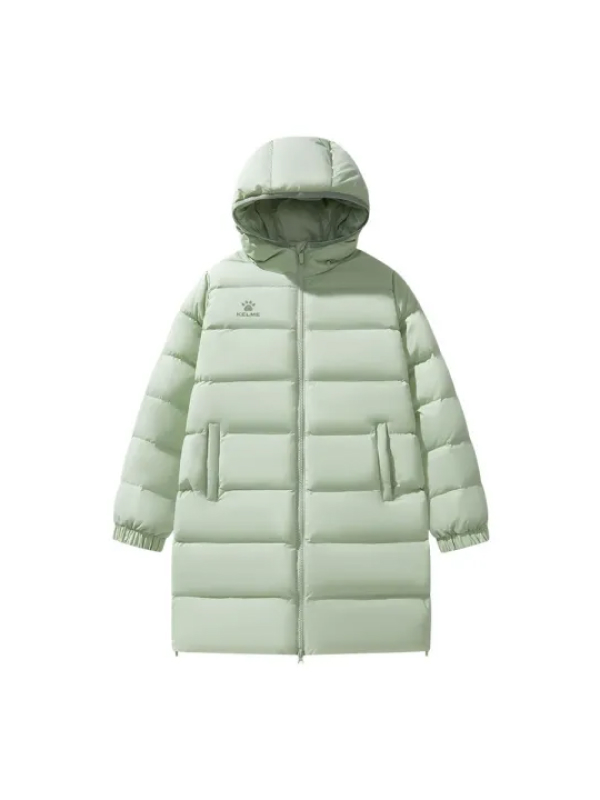 Детский пуховик KELME Children'S Long Down Jacket Green