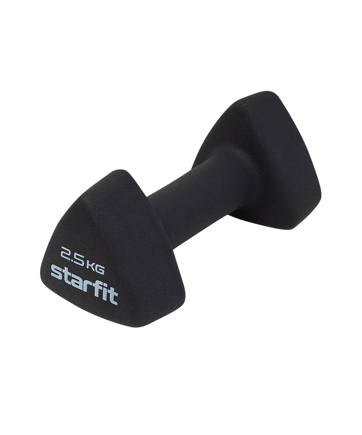 Гантель неопреновая STARFIT DB-205 2,5 кг, черный