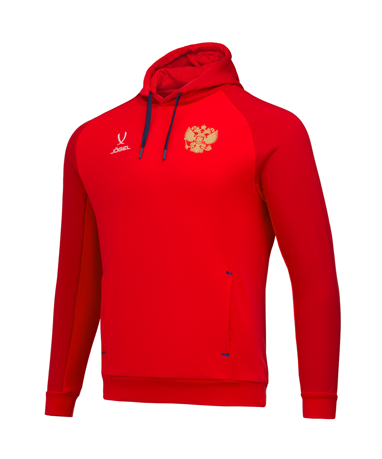 Худи JOGEL NATIONAL Cotton Hoodie, красный