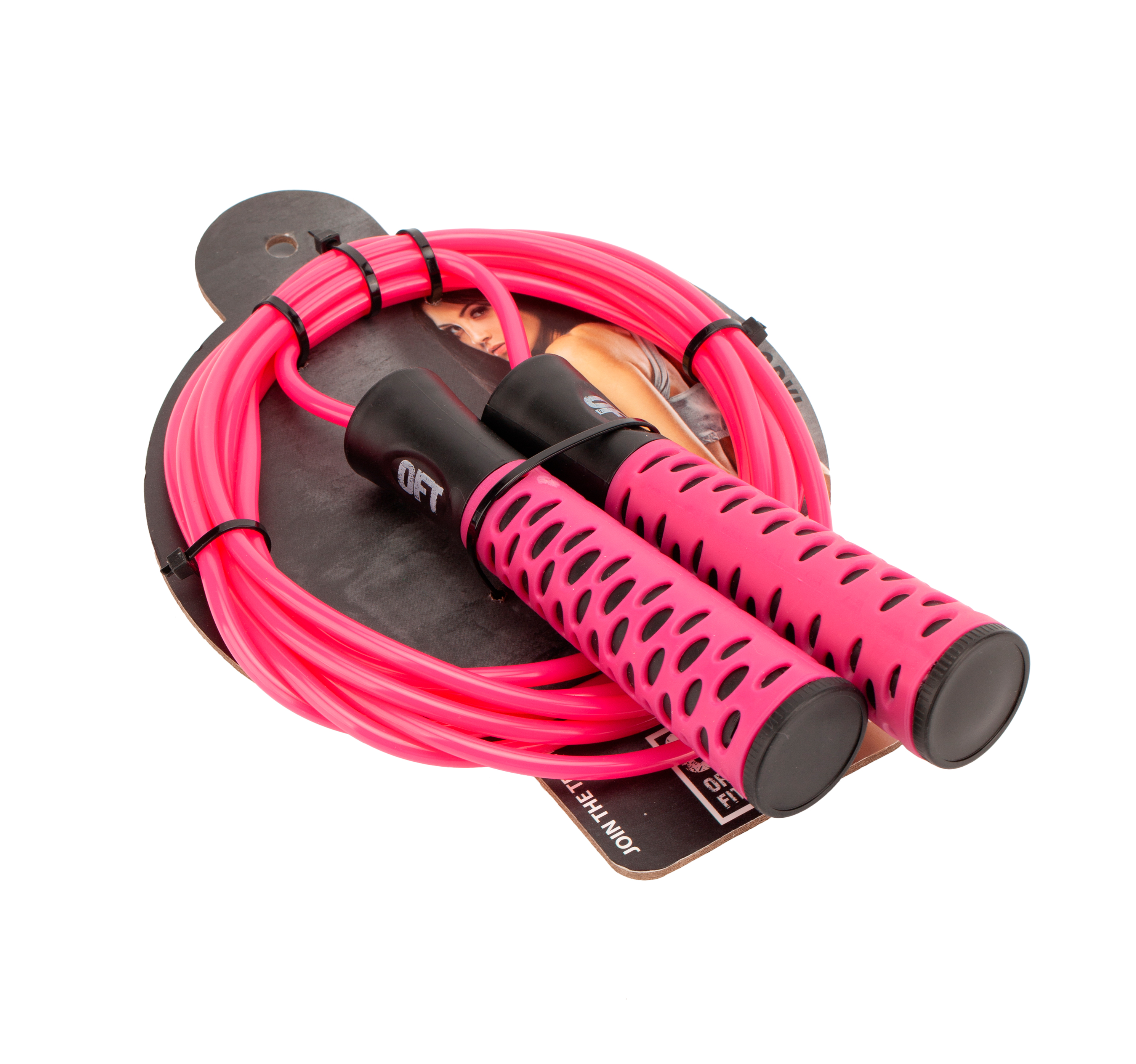 Скакалка с регулируемыми ручками PVC