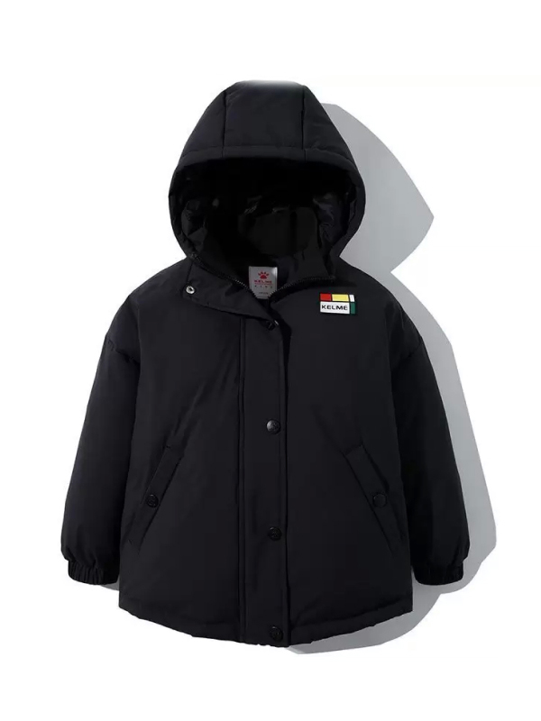 Детский пуховик KELME Girl's Thin Down Jacket Black
