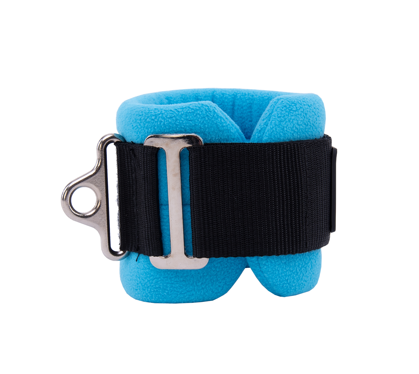 Ремень для тренировки мышц бедра и ягодиц регулируемый синий (F0-кольцо)