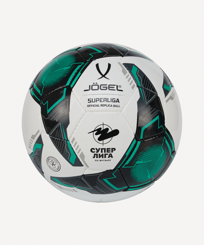 Мяч футзальный JOGEL Superliga Replica №4, размер 4