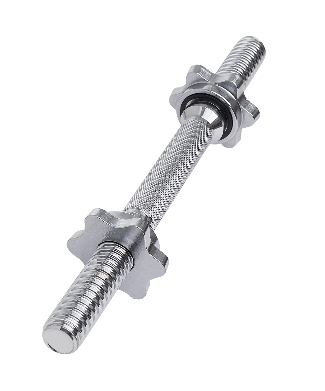 Гриф гантельный STARFIT BB-107 d=25 мм, металлический, хромированный, 30 см