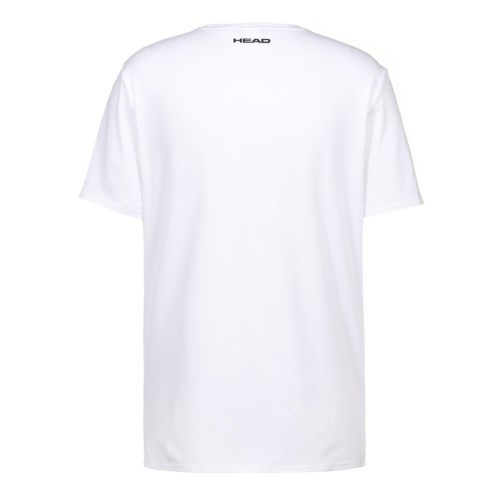 Футболка мужская HEAD Rainbow T-Shirt M 811435-WH-2XL, р.2XL, полиэстер, хлопок, эластан, белый