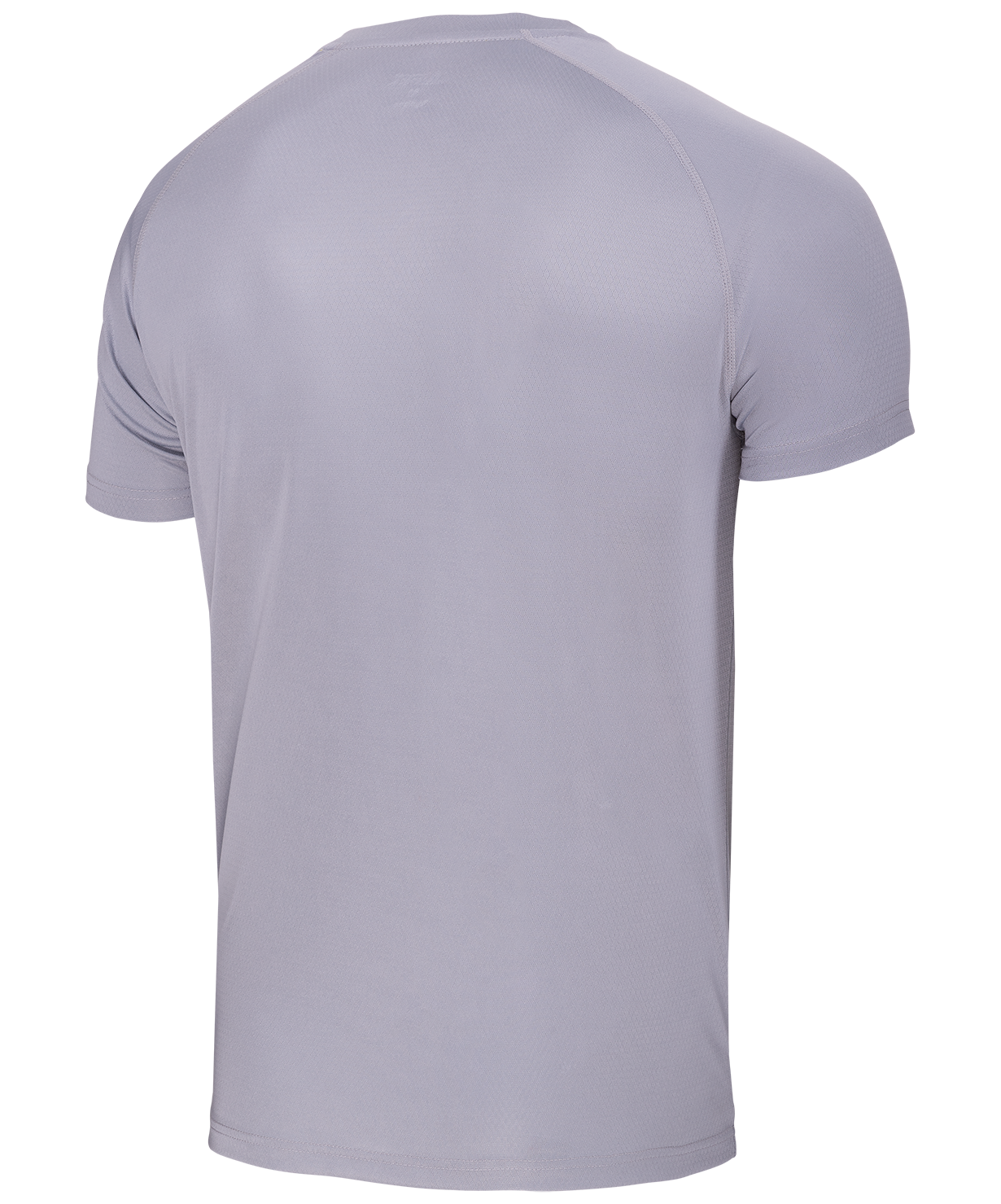 Футболка тренировочная JTT-1041-081, полиэстер, серый/белый, детский, размер XS