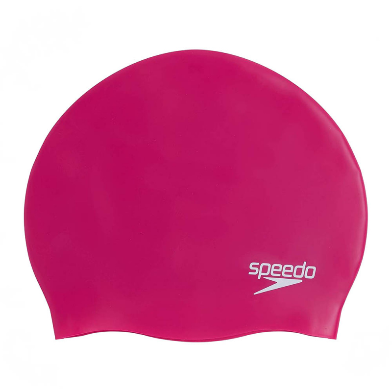 Шапочка для плав. SPEEDO Plain Molded Silicone Cap, 8-70984B495, РОЗОВЫЙ, силикон