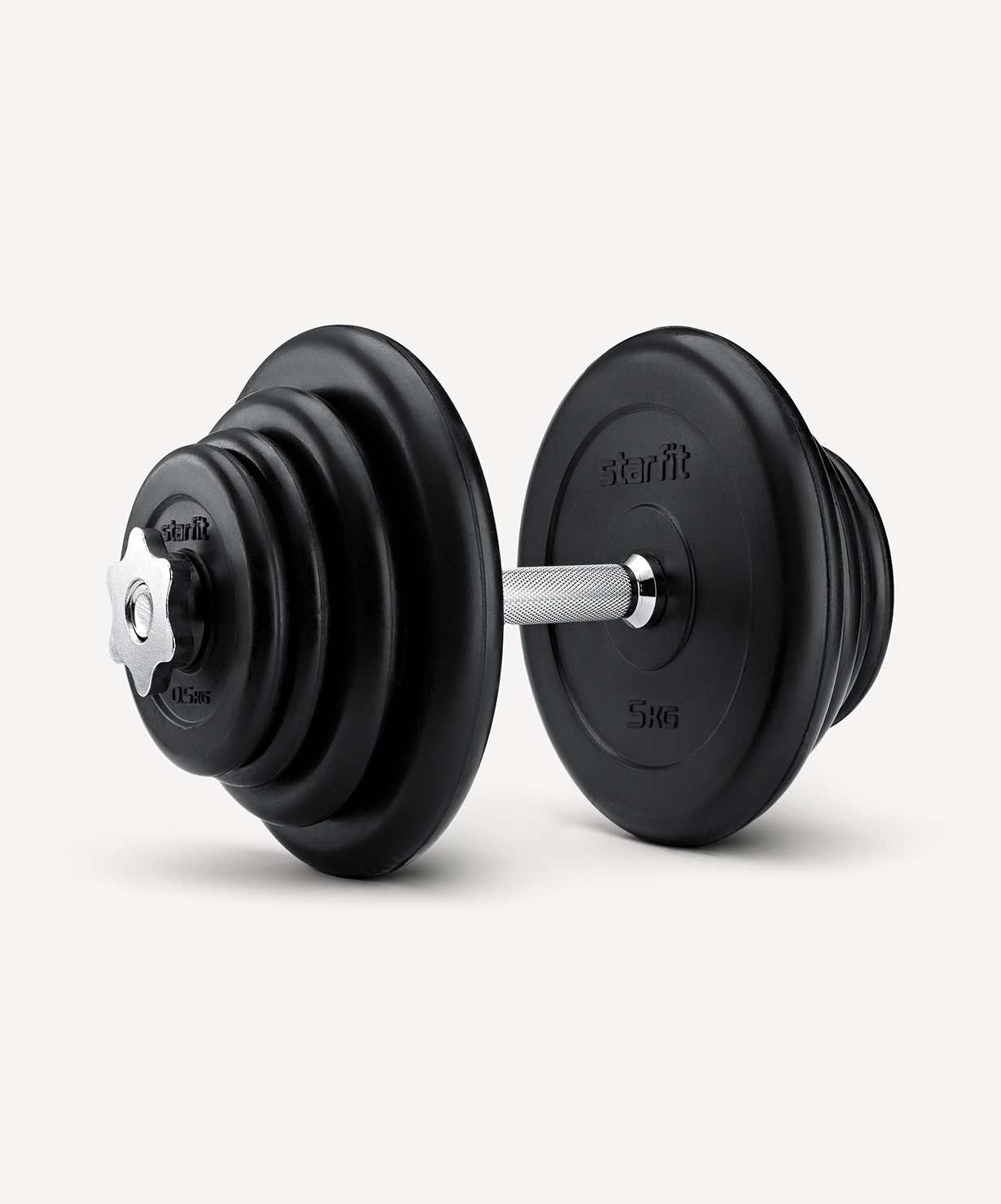Гантель разборная обрезиненная в коробке STARFIT DB-716, 20 кг