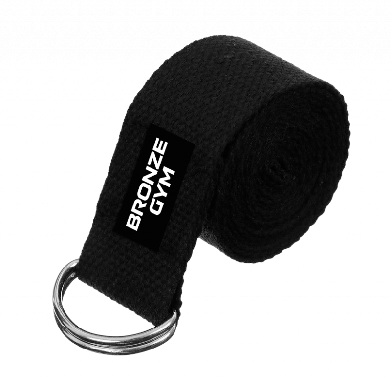 Ремень для йоги BRONZE GYM,3.8x183см.