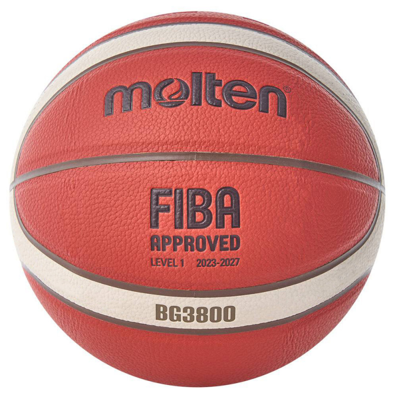 Мяч баск. MOLTEN B5G3800 р.5, FIBA Appr, синт.комп.кожа (ПУ),12 пан,бут.кам,нейл.корд,кор-беж-чер