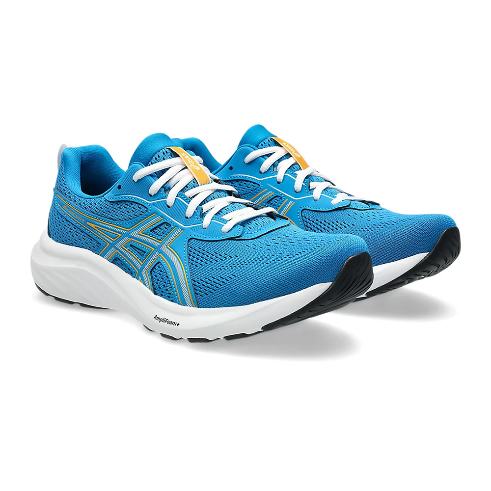Кроссовки бег. ASICS Gel-Contend 9 1011B881 408, р.7.5(рос.39,5),иск.кожа,текстиль,резина,синий