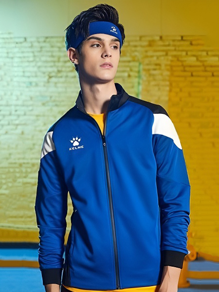 Олимпийка KELME Training Jacket Men Blue
