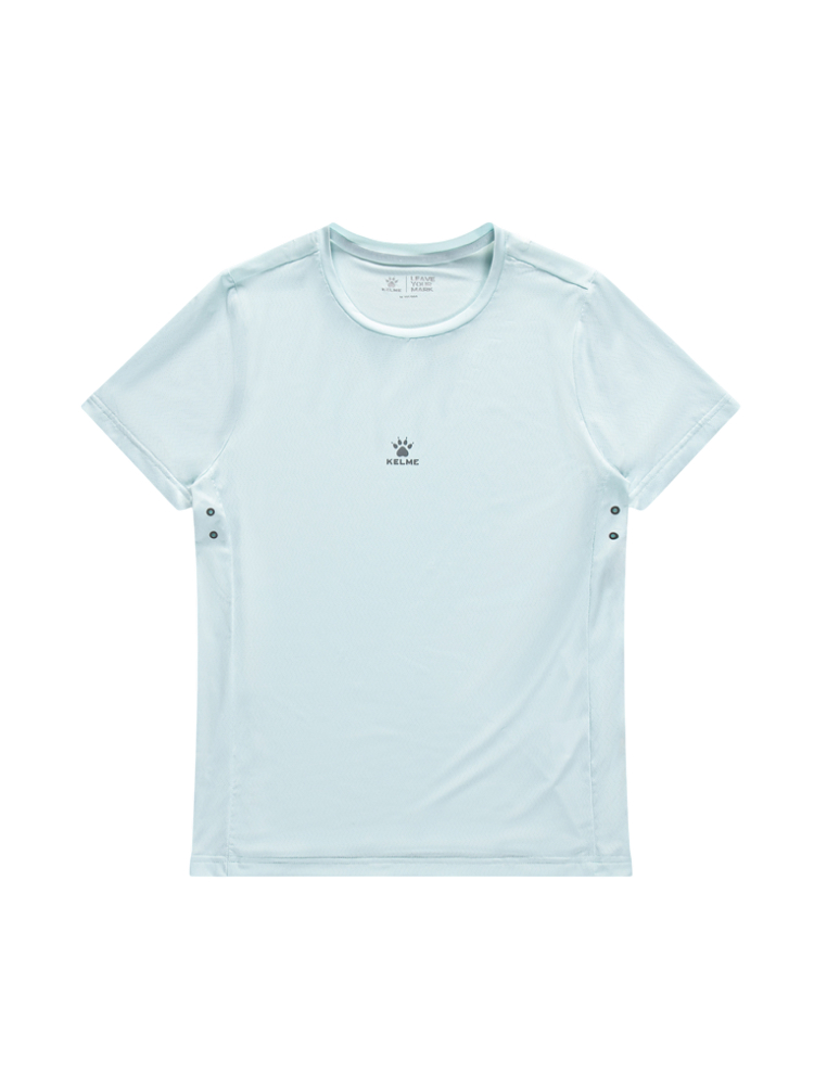 Футболка KELME Round Neck Short Sleeve T-Shirt Blue
