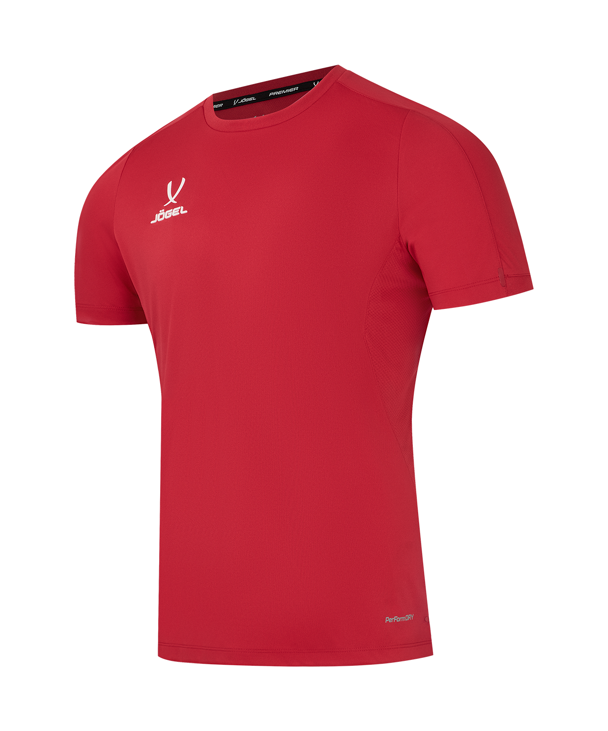 Футболка тренировочная JOGEL PREMIER PerFormDRY Training Poly Tee, красный