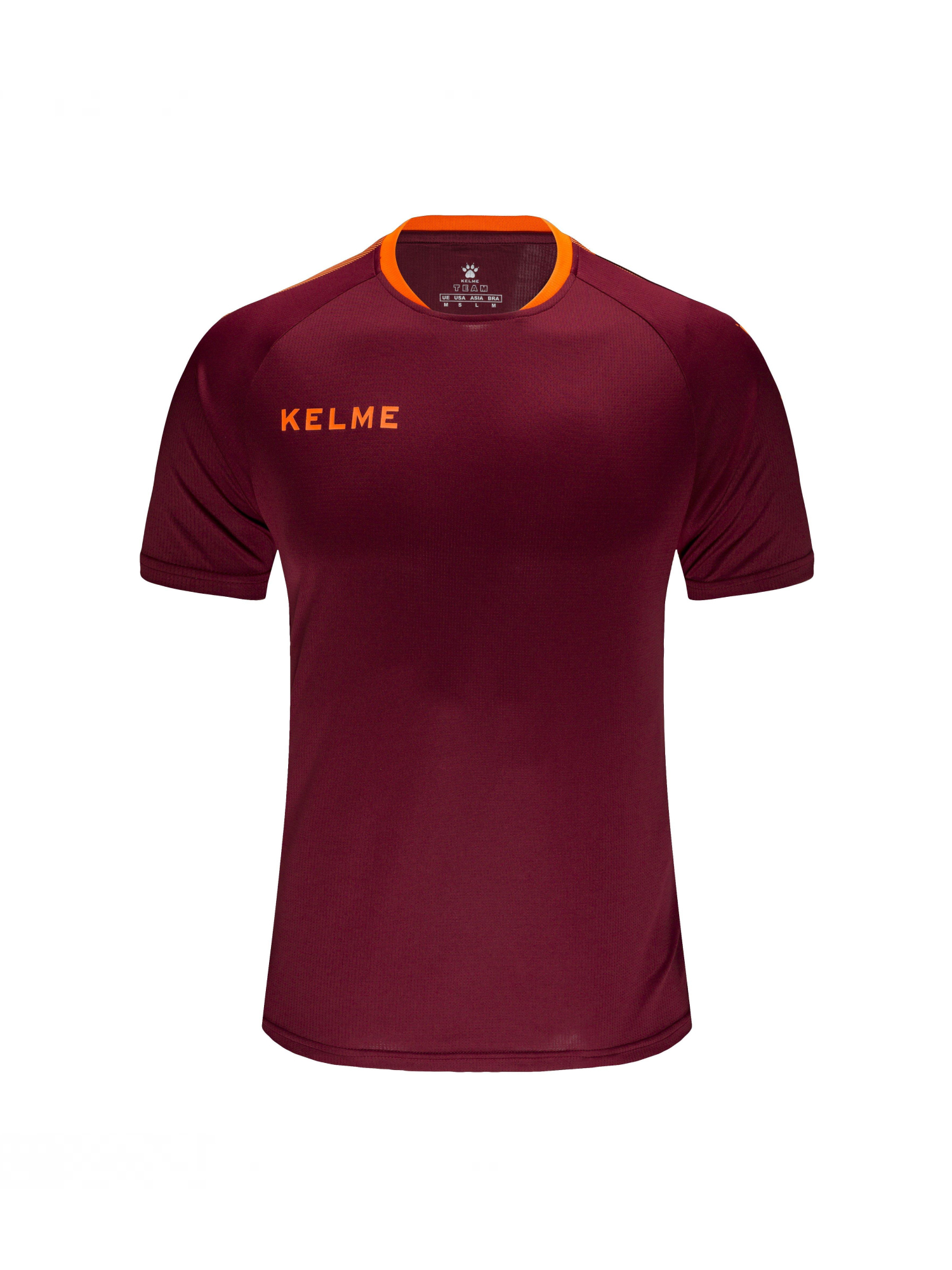 Футболка KELME Short Sleeve Football Shirt Burgundy