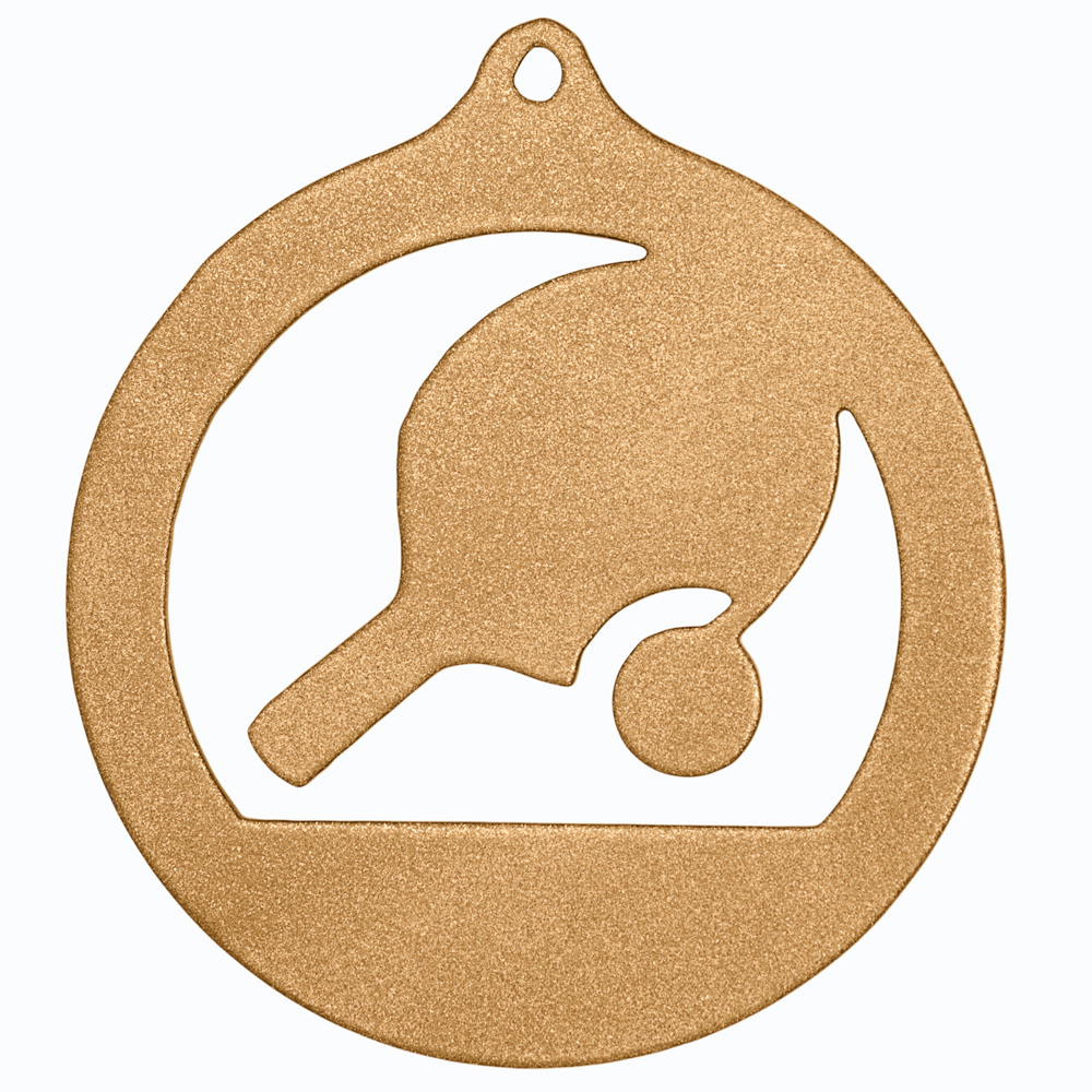 Медаль MZP 954-70/BM  наст. теннис (D-70 мм, s-2 мм)