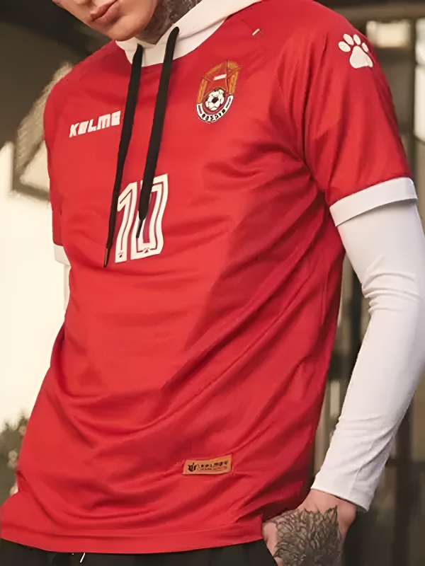 Футболка KELME Short Sleeve Football Jersey Red