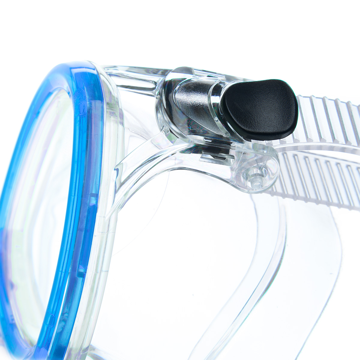 Маска для плав. Salvas Change Mask, артCA195C2TBSTH, закален.стекло, Silflex, р. Senior, синий