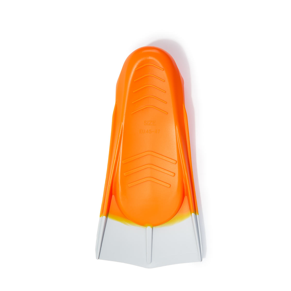 Ласты для бассейна TORRES F01, SWF012407OR, р. EU 45-47 (XXL), оранжево-серый