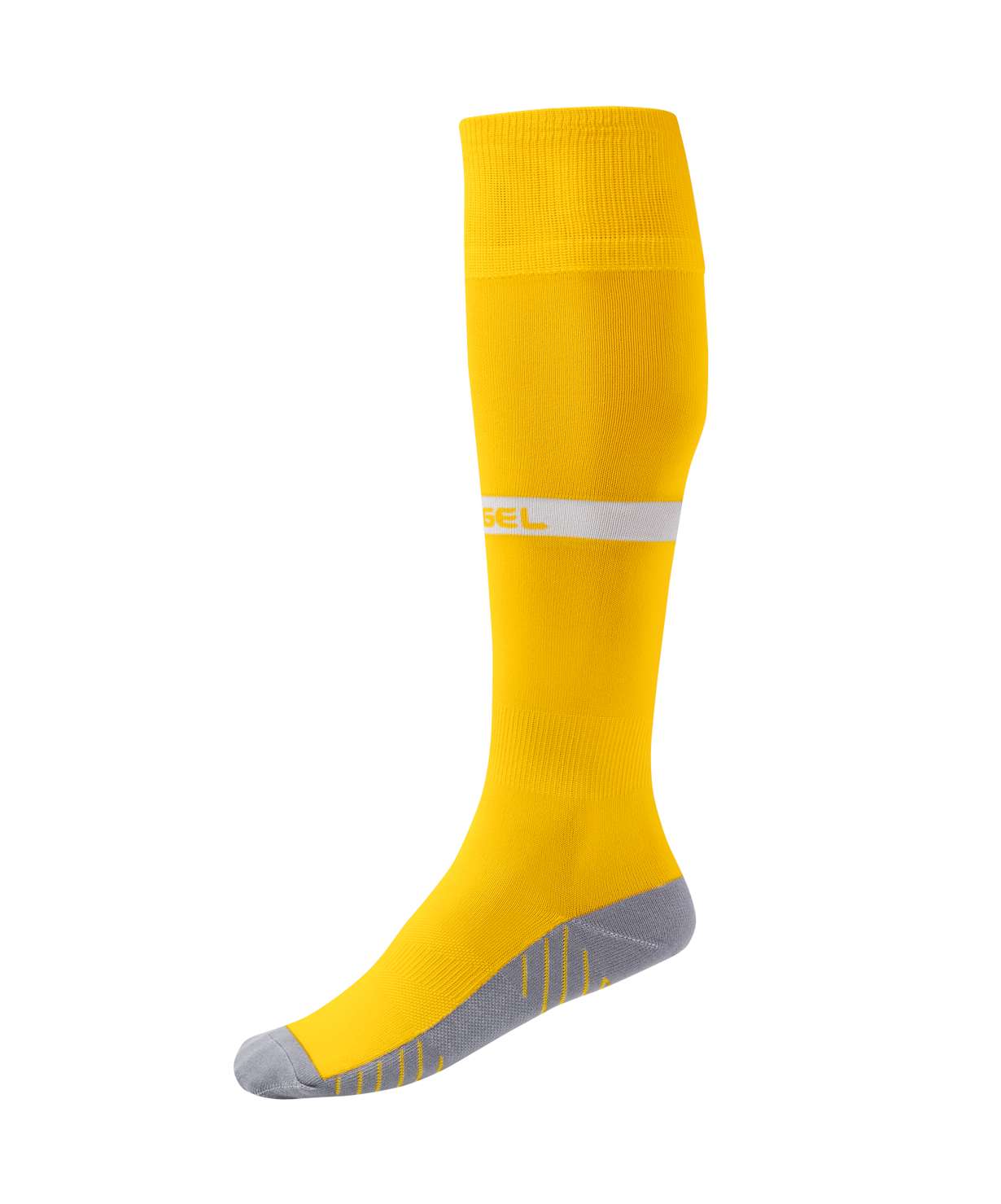 Гетры футбольные JOGEL CAMP ADVANCED SOCKS, желтый/белый