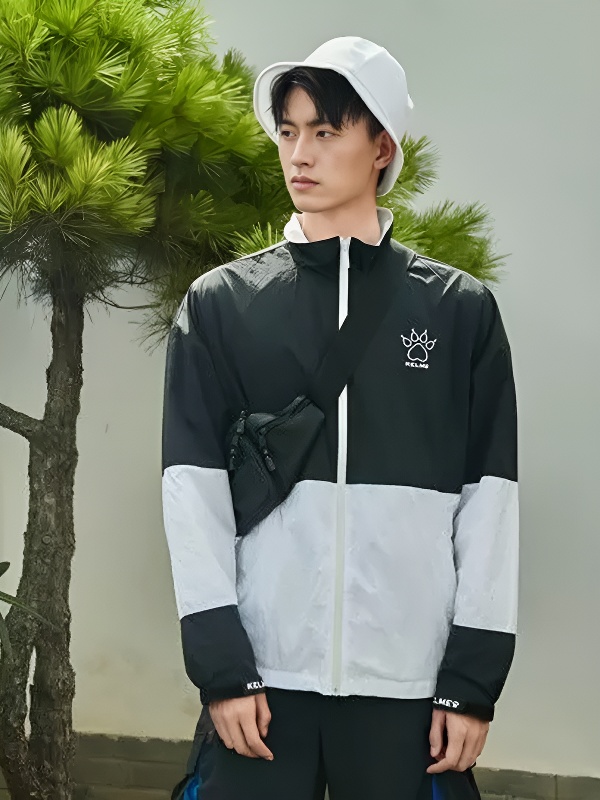 Ветровка KELME Men's Woven Jacket (Black/White)