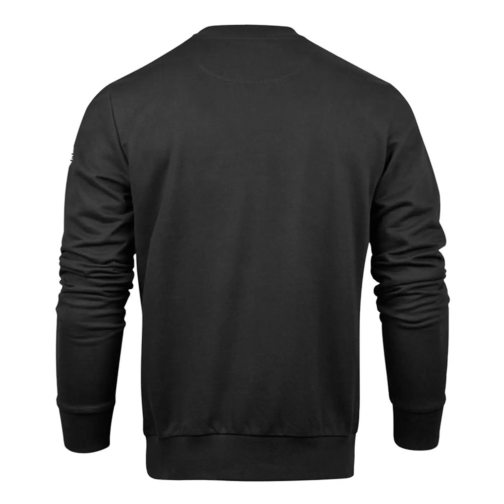 Толстовка MIKASA MT529-049-XS, р. XS, 70% хлопок, 30% полиэстер, черный