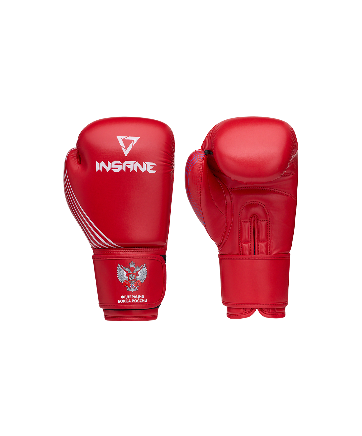 Перчатки боксерские INSANE RBF, красный, 10 oz