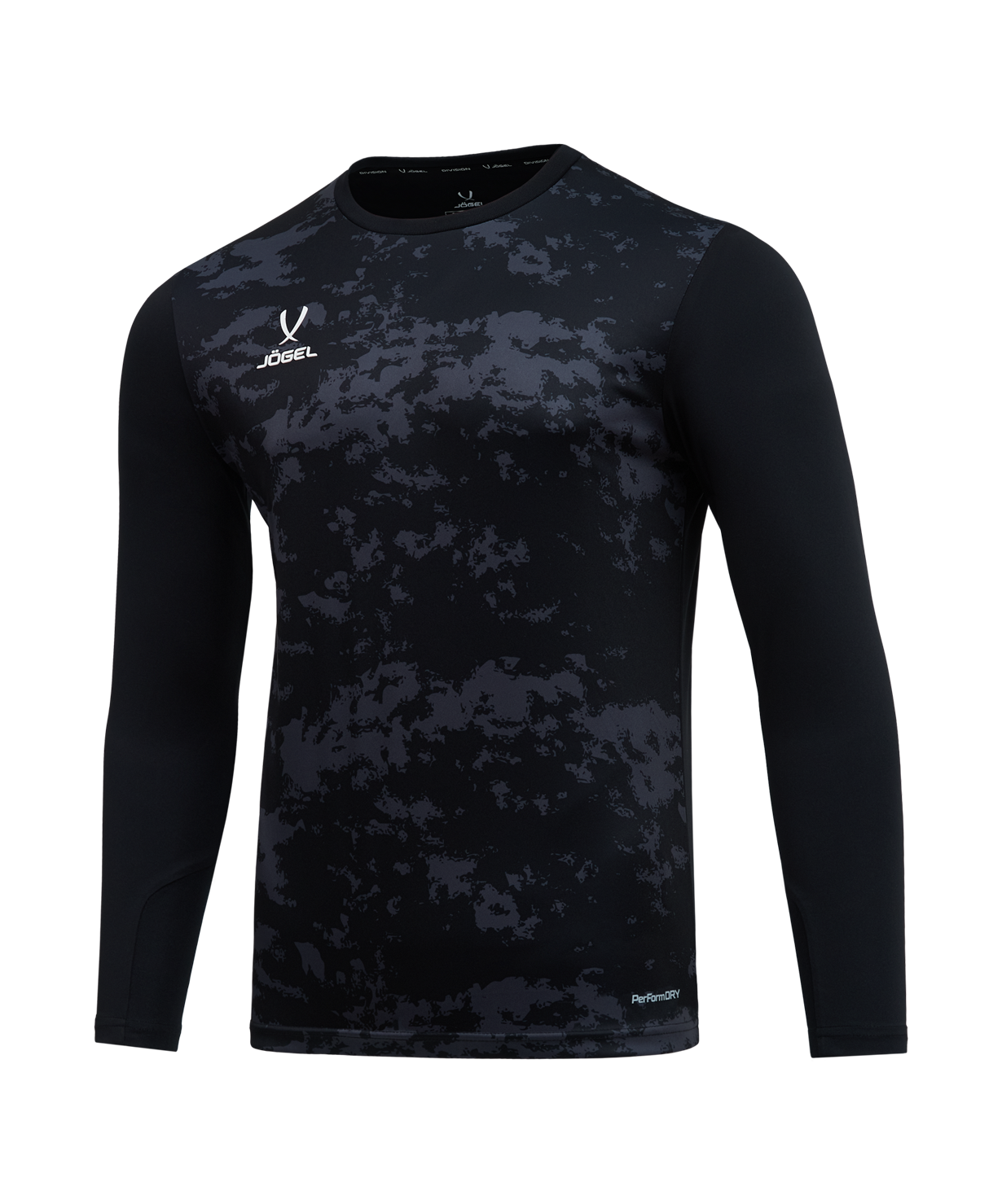 Свитер вратарский JOGEL DIVISION PerFormDRY GK Splash, черный