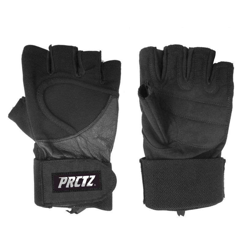 Перчатки для фитнеса c фиксатором запястья PRCTZ WRIST-WRAP GLOVES "XL"