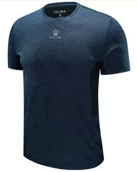 Футболка KELME Men's Short Sleeve T-Shirt Dark Blue