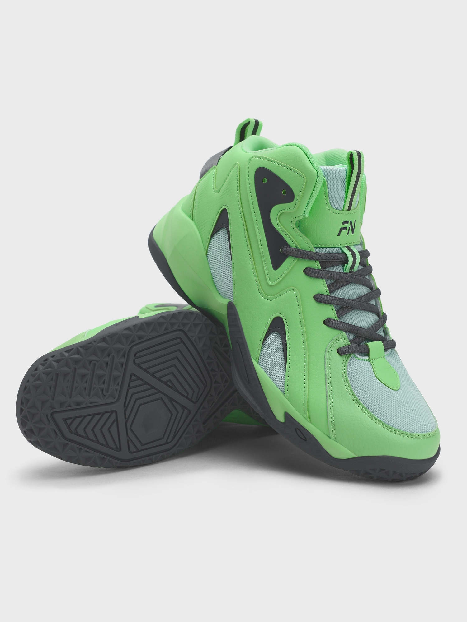 Баскетбольные кроссовки FN Impact (Light Green/Light Gray)