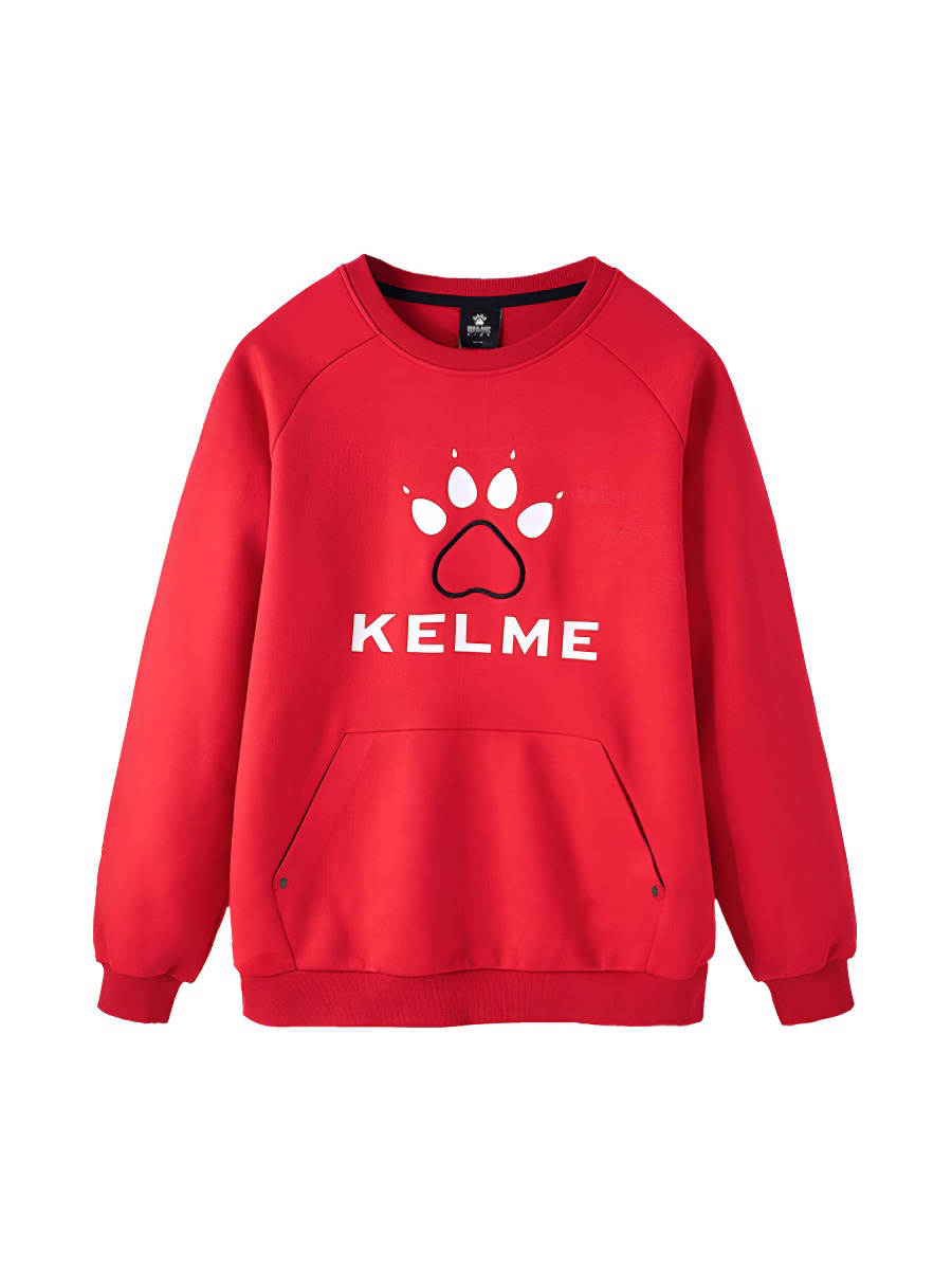 Детский свитшот KELME Boy's Hooded Sweatshirt Red
